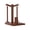 Brown, variant on Wooden Yarn Holder with Crochet Storage and Phone Stand Stable Yarn Storage Organizer Wooden 2 Spindles Efficient Craft Storage And Tutorial Viewing