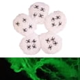 thumbnail image 3 of Halloween, Accesorio Para Fiesta De Halloween, Telaraña Luminosa Blanca, Suministros De Decoración Para Casa Embrujada Cateissary HA046972-01, 3 of 6