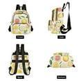 thumbnail image 4 of FORMRS Mini Backpack Purse for Women Travel Daypack Casual Shoulder Bag, Candy Lemon, 4 of 7