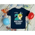 thumbnail image 3 of Baby Shark Shirt Gift for Kids Toddler 2nd Birthday Girl Boy Outfit Navy 3T, 3 of 6