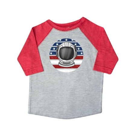 

Inktastic Space Astronaut Cool USA Gift Toddler Boy or Toddler Girl T-Shirt