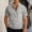 Light Gray, variant on Shirts For Men Short Sleeve Crew Neck Henley Shirt Basic Navy T-Shirts with Button Men Summer Shirts