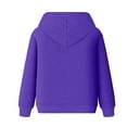 thumbnail image 5 of Rigardu mens hoodies hoodies for men mens hoodies pullover Men'S Solid Colored Hooded Sweatshirt With Casual Pullover Purple XXL, 5 of 5