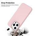 thumbnail image 3 of CocoStake Compatible with iPhone 13 Pro Case 6.1 " 2021 , Liquid Silicone Full Body Protection Cover Case with Screen and Camera Protection, Soft Microfiber Lining [Pink], 3 of 7