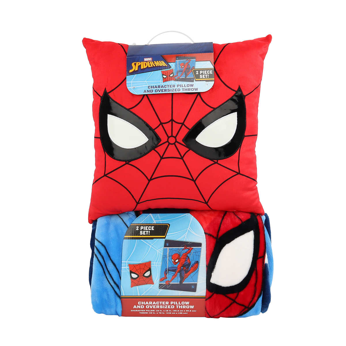 Jay Franco Spiderman Pillow & Throw Set