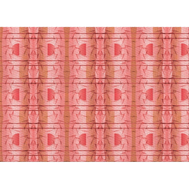 Ahgly Company Tapis d'Intérieur Rectangulaire Transitionnel Lavable à la Machine Rouge Camion de Pompiers, 8 Pieds x 10 Pieds