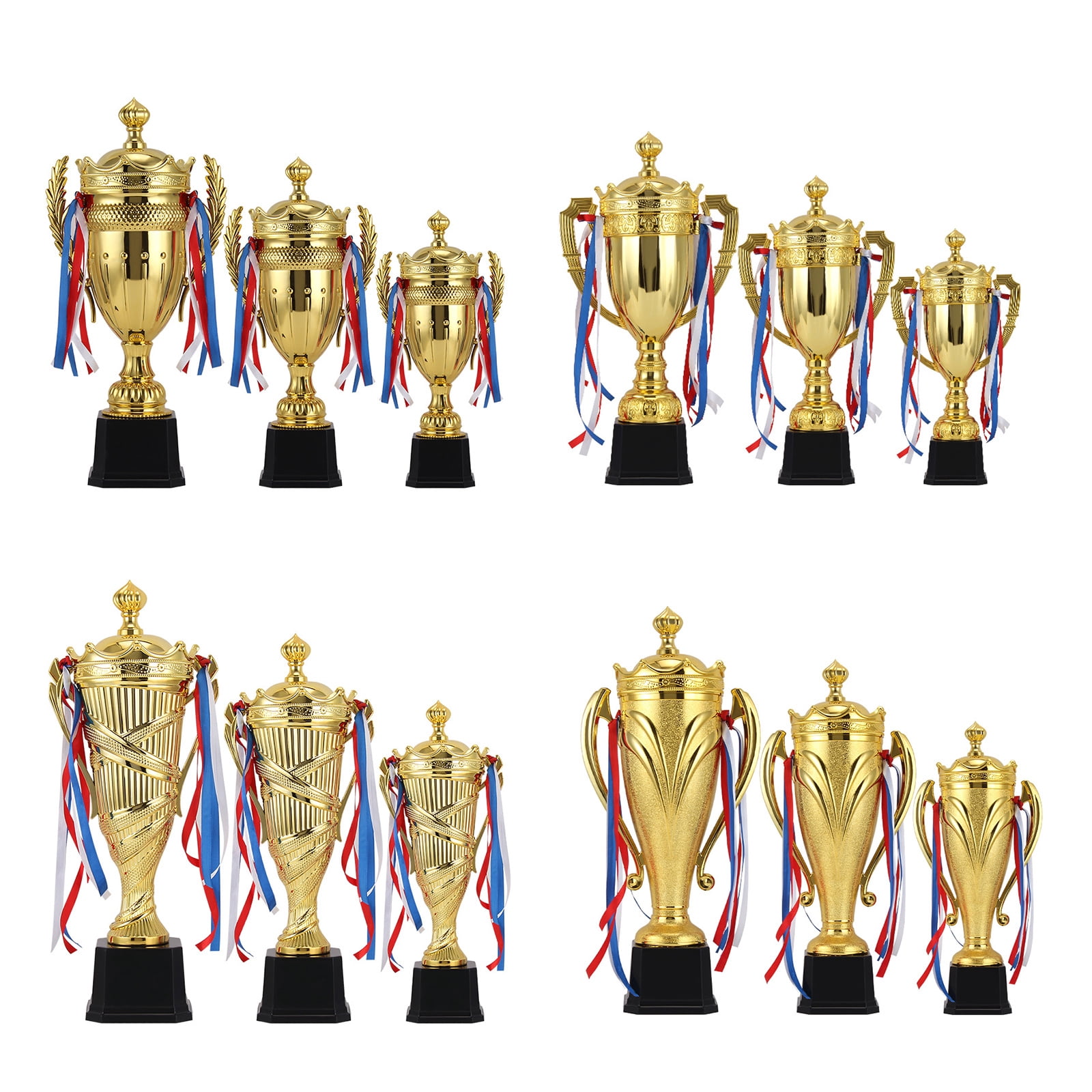 Delicate Small Sports Trophies Cup Accessory for Sports Competitions and Event Awards with Smooth Rounded Corner
