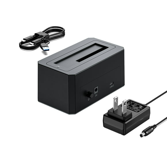 ACASIS 3.5-inch SAS/SATA Dual Interface Protocol External Hard Drive Enclosure Dock with 18TB Hard Drive Support ,with Power Adapter