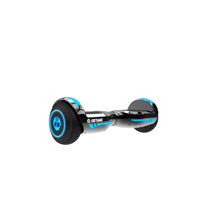 GOTRAX Glide Hoverboard for Kids Ages 6 12 with Bluetooth Speaker and LED Lights Silver Walmart