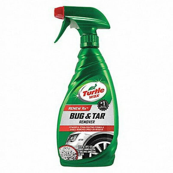 1PC TURTLE WAX Bug/Tar Remover 16 Oz Bottle Clear