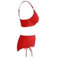 thumbnail image 5 of Two Piece Swimsuit for Women High Waisted Bikini Push Up Bathing Suit Tummy Control Swimwear Comfortable Beach Vacation Outfit, 5 of 5