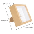thumbnail image 4 of MasteelfCA 1Pc Desktop Photo Display Tool Creative Photo Frame Office Picture Frame, 4 of 8