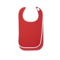 thumbnail image 2 of Adult Mealtime Protector, Terry Cloth Drool Bib, Absorbent Meal Bib, Machine Washable Bib, 30X18 in Red Waterproof Cotton Spill Proof, Adjustable Neckline Full Coverage Guard to, 2 of 7