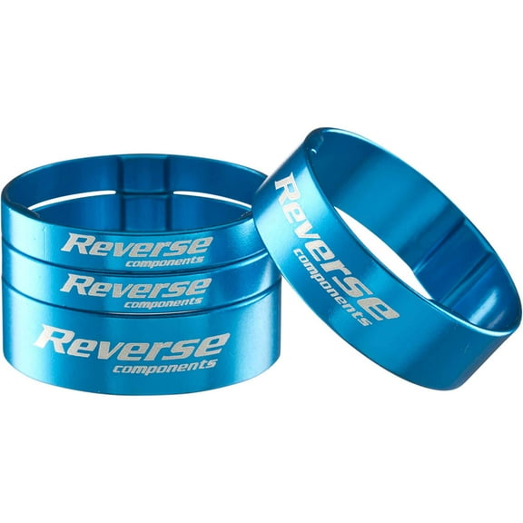 Reverse Ultralight Headset Spacer Set, Set/4, Light Blue