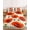 White, Crimson, Olive, Oatmeal, variant on Twin XL Size Fitted Sheet Set - Red Poppy Flower 2 Piece Bedding Sets 16" Deep Pocket Fitted Sheet with 1 Pillowcases, Spring Floral Botanical Rustic Beige Brushed Microfiber Hotel Luxury Bed Sheets