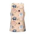 thumbnail image 5 of Easygdp Cute Ink Drawn Elephants Men's Tank Top, Sleeveless Muscle T Shirts, Breathable, Quick-Dry, Loose for Gym, Running, Fitness - XX-Large, 5 of 9