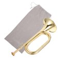 thumbnail image 4 of KALLORY Professional Trumpet Bugle Trumpet in Assorted Color 1Set 12.2X4.3X4.3in, 4 of 8