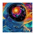 thumbnail image 4 of Acheng Eye Psychedelic Space Art Square Tablecloth Great for Home Kitchen/Parties/Holiday Dinner 100% Polyester Fiber 52*52, 4 of 8