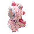 thumbnail image 1 of Ropa para muñeca Labubu, disfraz de dinosaurio, rosa, GrillGauge, 1 of 1