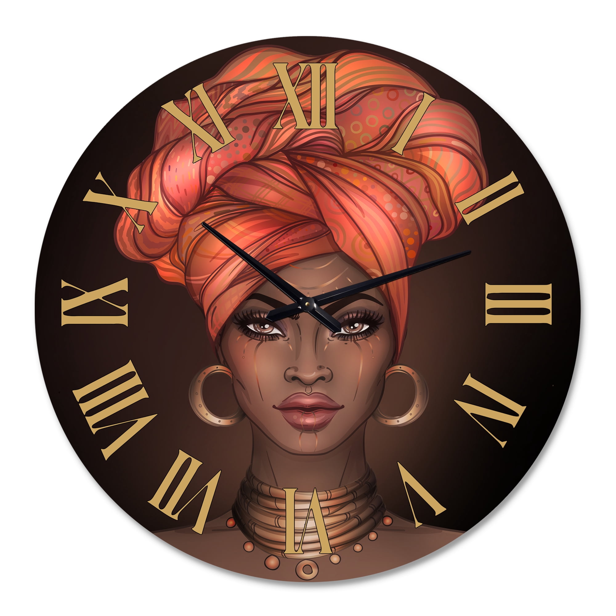 Designart 1 in Quartz Modern/Contemporary Wall Clock