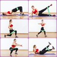 thumbnail image 2 of Juego de bandas de fitness,bandas de resistencia para la cadera,3 bandas de entrenamiento de fuerza de tracción y soporte de banda de resistencia, 2 of 4