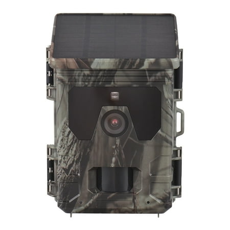 Solar Powered Night Vision Trail Camera 50MP 4K Cameras 0.3s Trigger Time Trail Camera For Wildlife Monitoring -------- Charging Efficiency High