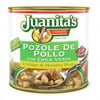 Juanita’s Foods Ready to Serve Chicken Pozole with Green Chile Soup, 25 oz Can