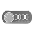 thumbnail image 1 of Reloj con Altavoz Bluetooth, reloj despertador Digital inteligente multifuncional con espejo para el hogar, escuela, oficina, versión en inglés Z7, 1 of 8