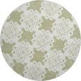 thumbnail image 2 of Addison Rugs Mayfield Premium Machine Washable Transitional Casual Aloe Round Rug, 8' x 8', 2 of 5