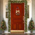 thumbnail image 4 of Christmas LED Garland Ornaments Hanging Decoration Home Navidad 2021 Wall Door Party Decorations New Year 2022 Garland Lights, 4 of 5