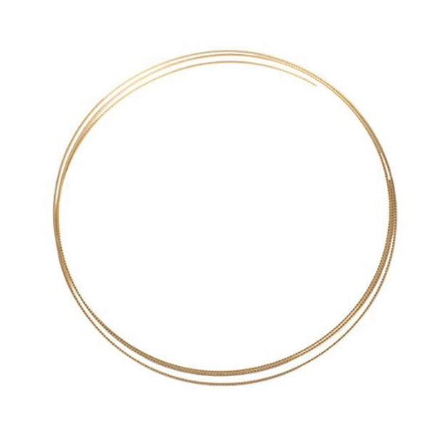 EeaseMX Traste dorado de 2,4 m y 2,2 mm de ancho para guitarra acústica