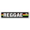 REGGAE Street Sign Jamaica weed music Marley