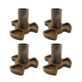 thumbnail image 3 of Tnarru 4Pcs Microwave Turntable Coupler Y Type Bracket Durable Easy to Operate Turntable Bracket for Coupling Sleeve Y Shaped Frame 15x17x10mm 5mm, 3 of 8