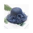 thumbnail image 2 of Txlixc Kentucky Flower Sombrero para el sol Sombrero de verano de maíz ancho para mujer para boda, fiesta, iglesia, vacaciones Txlixc  moda, 2 of 3