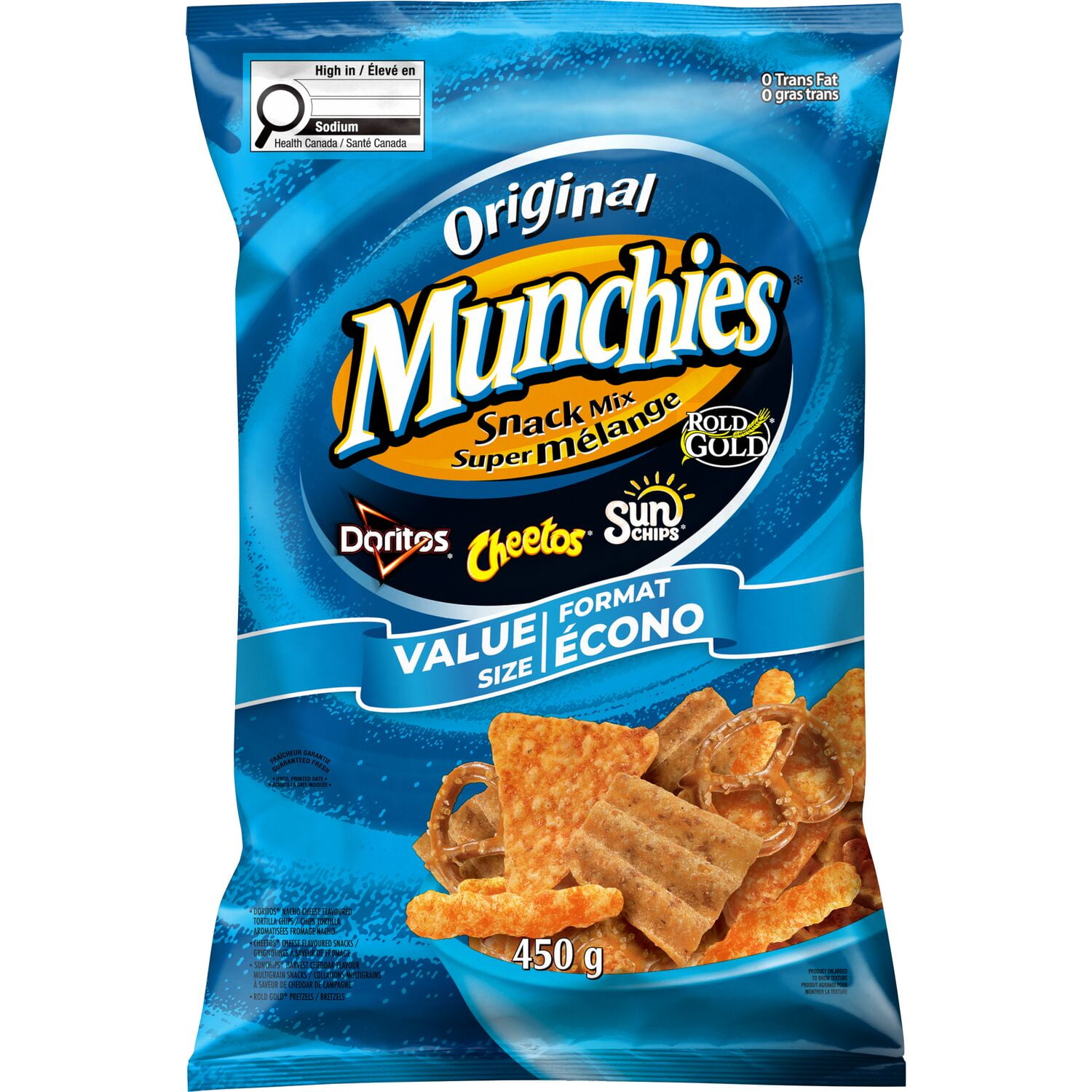 Munchies Super mélange Original, format écono 450 g.