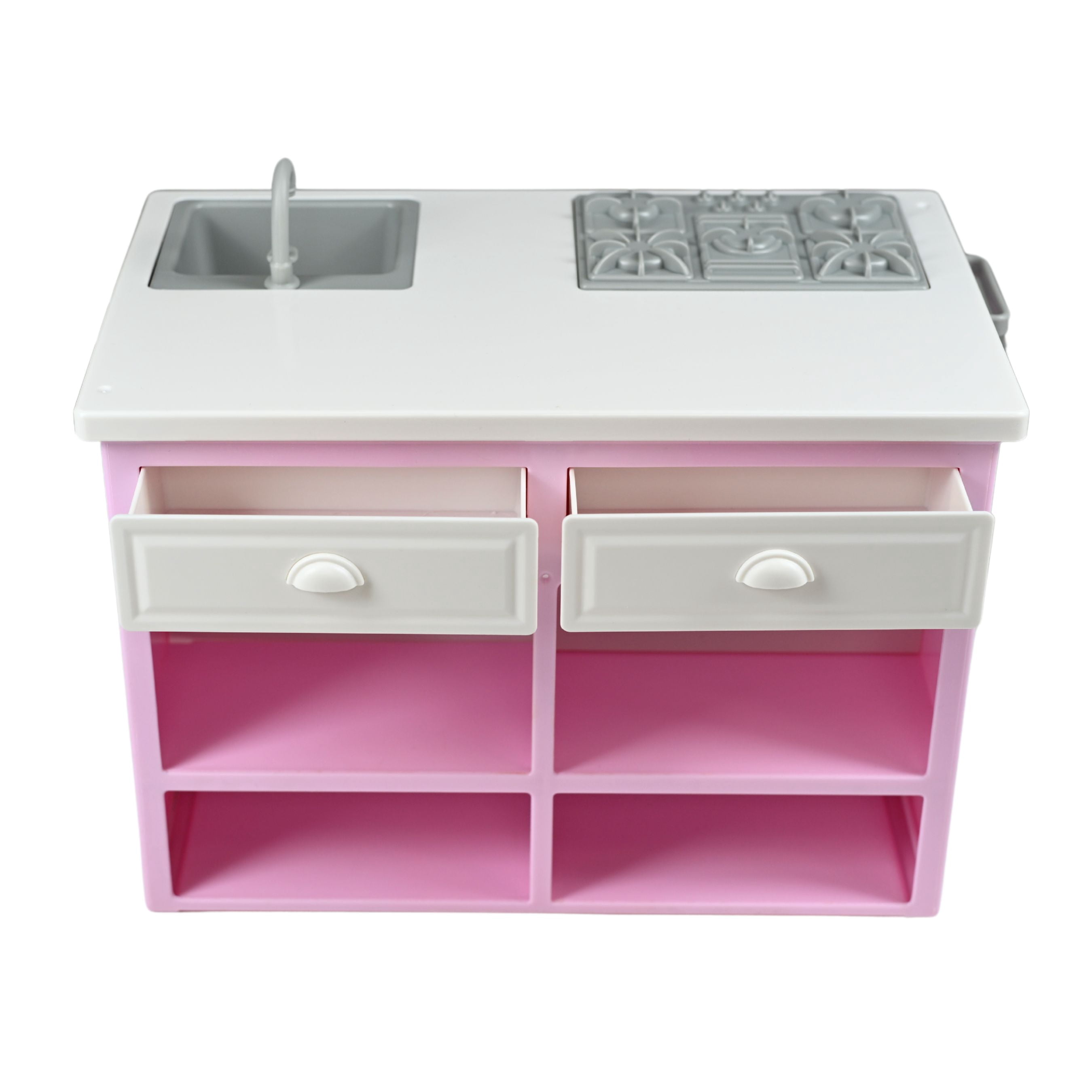 My Life As Kitchen Island Baking Play Set for 18" Dolls, 27 pieces