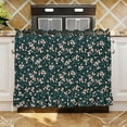 thumbnail image 4 of Ruffled Oven Cover with Adjustable Tie,Waterproof Flounce Skirt for Stove Top,Dust & Oil Protection Baking Grilling BBQ Kitchen Decor,30x22 in, 4 of 6