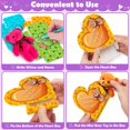 thumbnail image 3 of Tarjetas de San Valentín, llaveros BAYSING con forma de oso de peluche, paquete de 24, 3 of 7