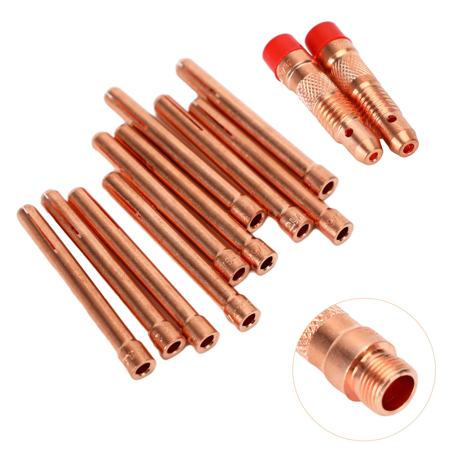 Welding Collet TIG For WP17 18 26 Torch 1.0-3.2mm Tip Replacement Spare Parts 