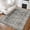 Blue, variant on Shininglove Washable Vintage Distressed Area Rug 8' x 10' – Non-Slip Soft Carpet for Living Room, Bedroom, Dining Room & Home Office
