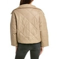 thumbnail image 2 of OAT NEW YORK womens  Quilted Jacket, xs, Brown, 2 of 3