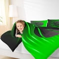 thumbnail image 4 of Feelyou Cartoon Green Basketball Full Size Comforter Sets, Neon Abstract Ombre Bedding Comforter Set, Teens Kids Boys Girls Reversible Bedding Sets, Luxury Bedroom Decor, 3 Pieces, 4 of 8