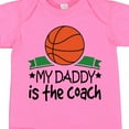 thumbnail image 4 of Inktastic Basketball My Daddy is the Coach Boys or Girls Baby Bodysuit, 4 of 5