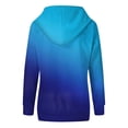 thumbnail image 4 of kytmyeq Women's Fashion Casual Long Sleeve Gradient Print Hooded Sweatshirt, 4 of 5