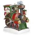 thumbnail image 3 of Advancent Colgante de tren de Papá Noel, adorno navideño para ancianos, decoración de resina para exteriores, regalo para niños, ventana de Kits de decoración para fiestas, 3 of 6