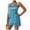 Light Blue jumpsuits for women, variant on Wycnly Womens Jumpsuits Night Party Club Fashion Sparkly Sequin Tassel Spaghetti Strap Short Jumpsuits Trendy Solid V-Neck Sleeveless Mini Rompers for Women