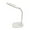 White, variant on LED Desk Lamp with Wireless Charger - Dimmable 3-Color Eye Care Reading Light - Flexible Gooseneck Study Lamp with USB Port for Home Office, Bedroom, College Dorm - Touch Control