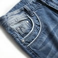 thumbnail image 6 of LZLER Mens Slim Jeans Distressed Fashion Straight Leg Jeans for Men, 6 of 6