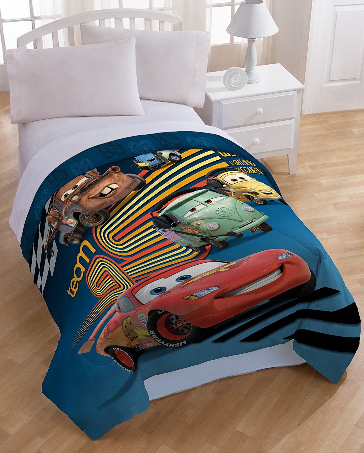 cars twin bed set