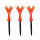 thumbnail image 2 of Tees para golf ajustables perfecl 3 piezas naranja, 2 of 8